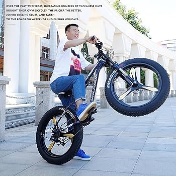 Amazon | マウンテンバイクの自転車26インチの脂肪タイヤ自転車